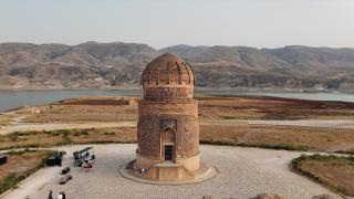 Hasankeyf'teki tarihi yapılar havadan görüntülendi