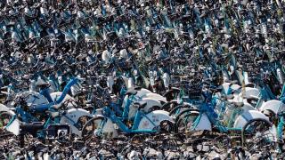 İBB'nin deposu bisiklet mezarlığına döndü