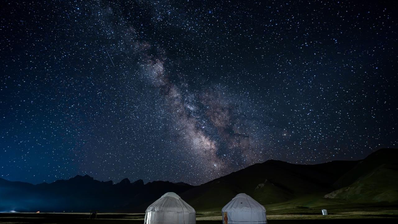 Kırgızistan’ın ışık kirliliğinden uzak coğrafyası