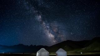 Kırgızistan’ın ışık kirliliğinden uzak coğrafyası