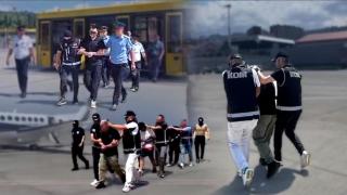 Kırmızı bültenle aranan 3 kişi Türkiye'ye getirildi
