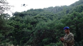 Balıkesir'de atlı birlikler ile komandolar ormanların güvenliği için 24 saat nöbet tutuyor