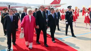 Cumhurbaşkanı Erdoğan Çin'de