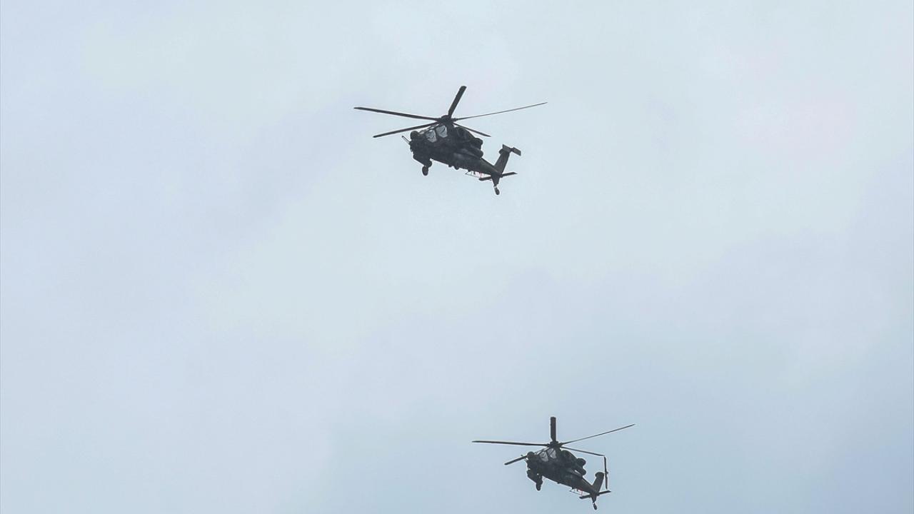 Filipinler'de tatbikat: Türk ATAK helikopterleri sahada