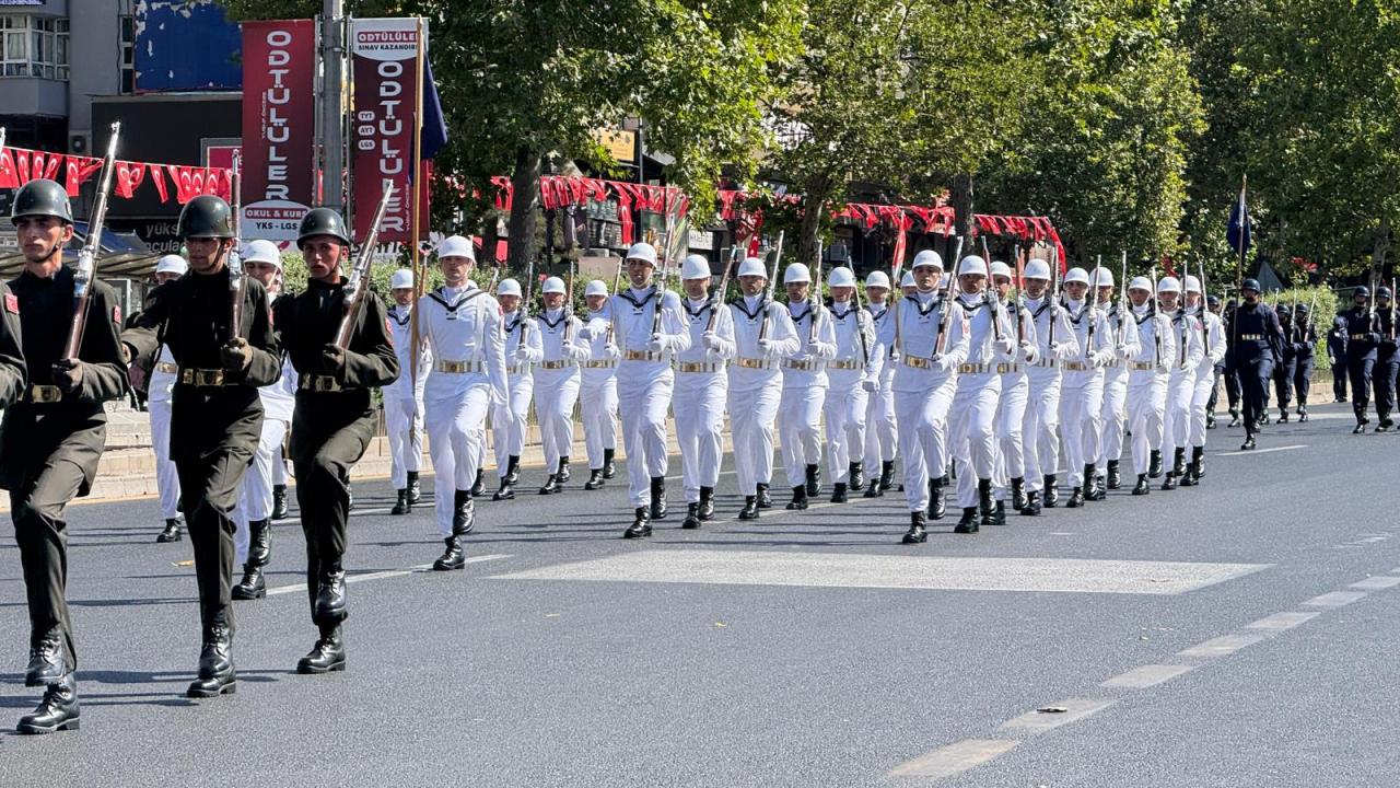 30 Ağustos Zafer Bayramı Ankara'da büyük coşkuyla kutlandı
