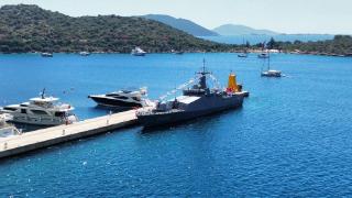 Antalya'da TCG Kaş hücumbotu halkın ziyaretine açıldı