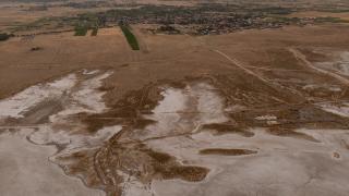 Kuş cenneti Acıgöl'de kuraklık