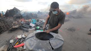 Gazze’de yakıt krizine çözüm plastik atıklardan akaryakıt üretimi