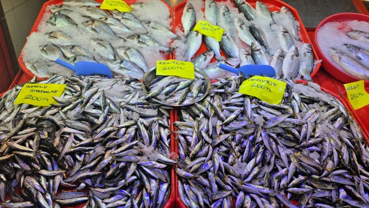 Karabük'te balıklar tezgahtaki yerini aldı