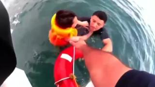 6 yaşındaki çocuk 1200 metre açıkta işte böyle kurtarıldı