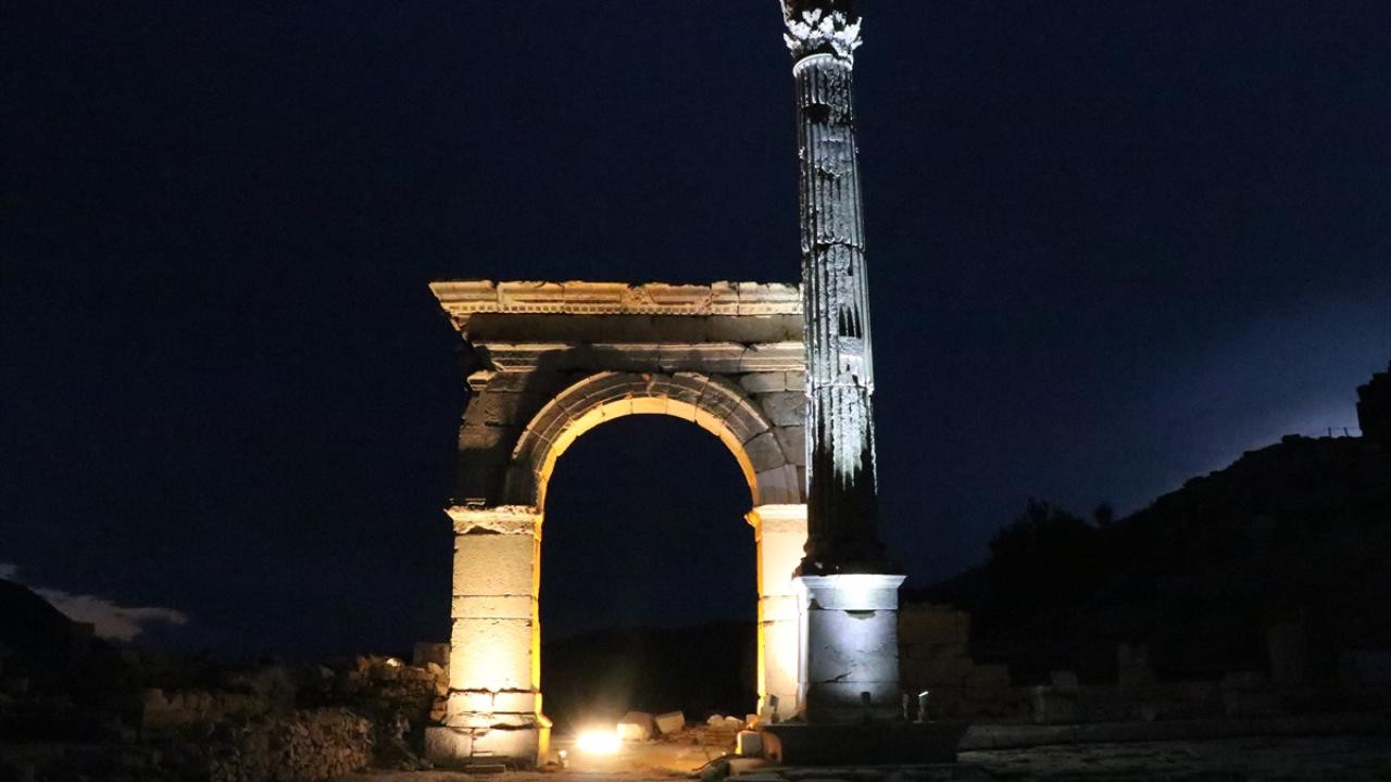 Sagalassos'ta ışıklar gece müzeciliği için yanacak