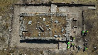 1900 yıllık Kuzey Tapınağı gün yüzüne çıkarılıyor