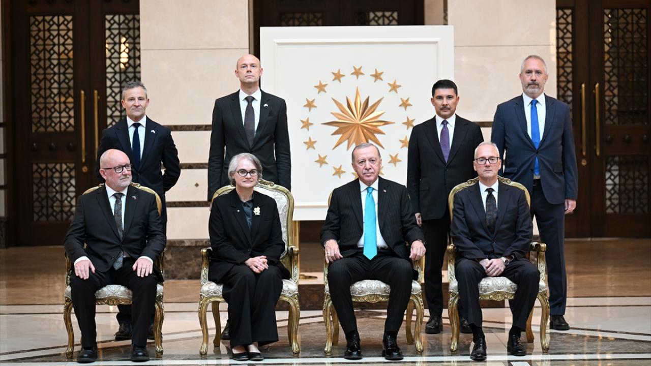 Cumhurbaşkanı Erdoğan, 4 ülkenin büyükelçisini kabul etti