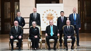 Cumhurbaşkanı Erdoğan, 4 ülkenin büyükelçisini kabul etti