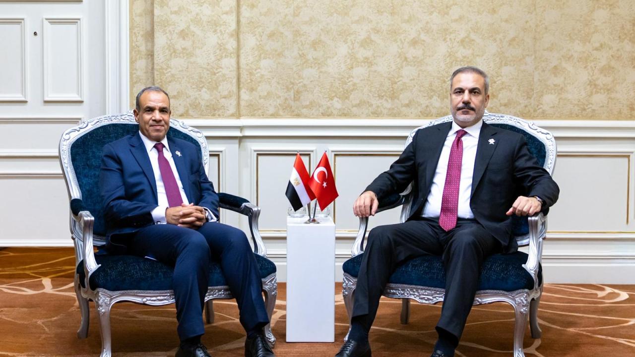 Bakan Fidan, Katarlı ve Mısırlı mevkidaşlarıyla görüştü