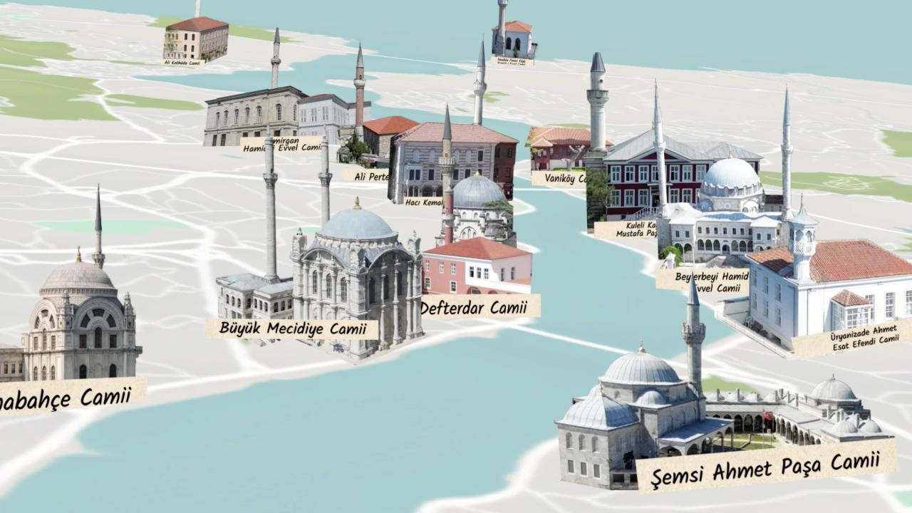 İstanbul'un Boğaz'a nazır camiileri