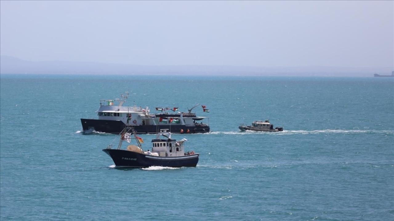 Tunustaki Küresel Kararlılık Filosu’nun yarın Gazze’ye hareket etmesi öngörülüyor