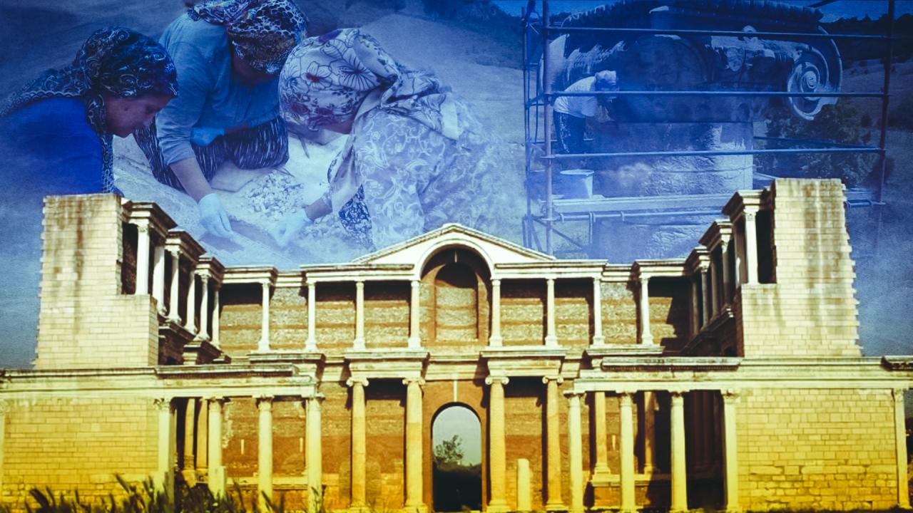 Sardes Antik Kenti’nin tarihe dokunan emekçileri