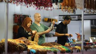 Adana'da "4. Tesbih ve Doğal Taşlar Fuarı" başladı