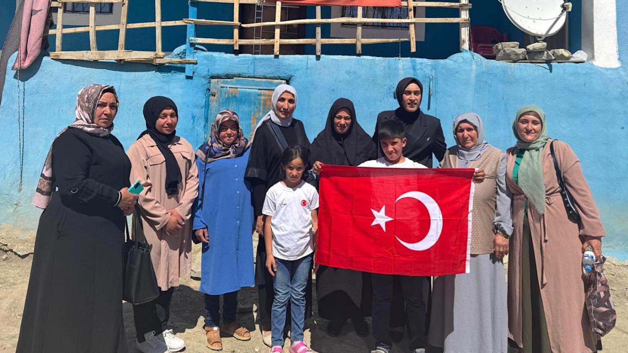 Terörsüz Türkiye mektubu şehit ailelerine ulaştırılıyor
