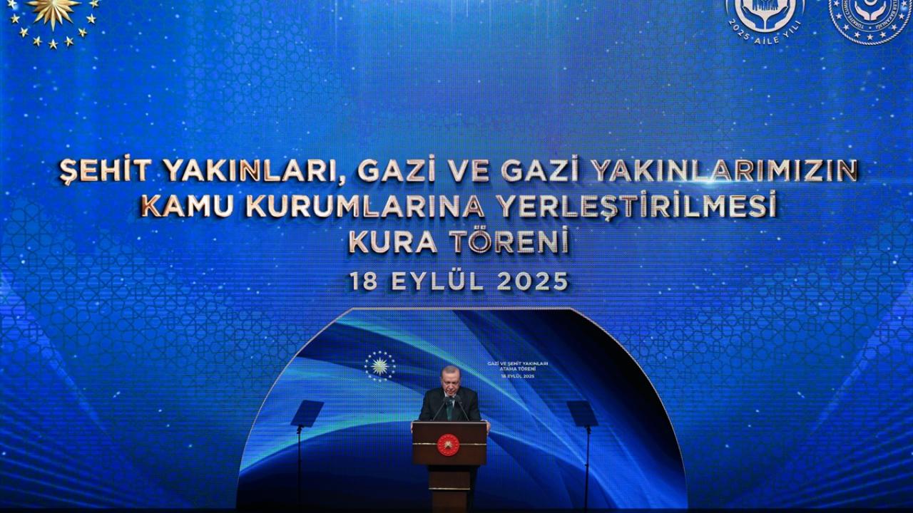 Şehit Yakınları, Gazi ve Gazi Yakınlarının Kamu Kurumlarına Yerleştirilmesi Kura Töreni