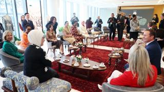 Emine Erdoğan, New York'ta "Anadoludakiler: Kapıların Ardındaki Hazineler" programına katıldı