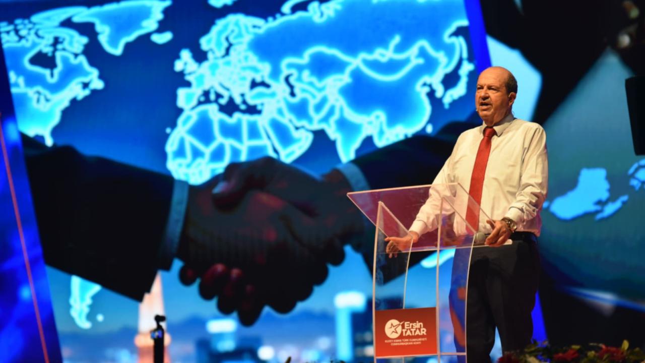 KKTC Cumhurbaşkanı Tatar 2025 seçim bildirgesini açıkladı