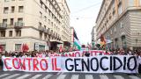 İtalya'da Gazze için genel greve gidildi