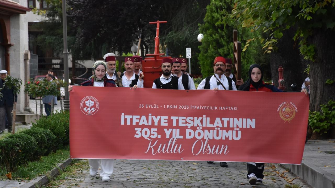 Trabzon'da "İtfaiye Haftası" etkinliklerle kutlandı