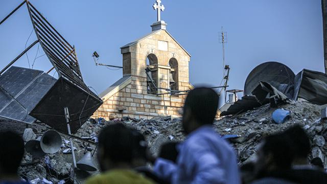 Soykırımcı İsrail'in baskıları nedeniyle Kudüs'teki Hristiyan nüfusu her geçen yıl azalıyor