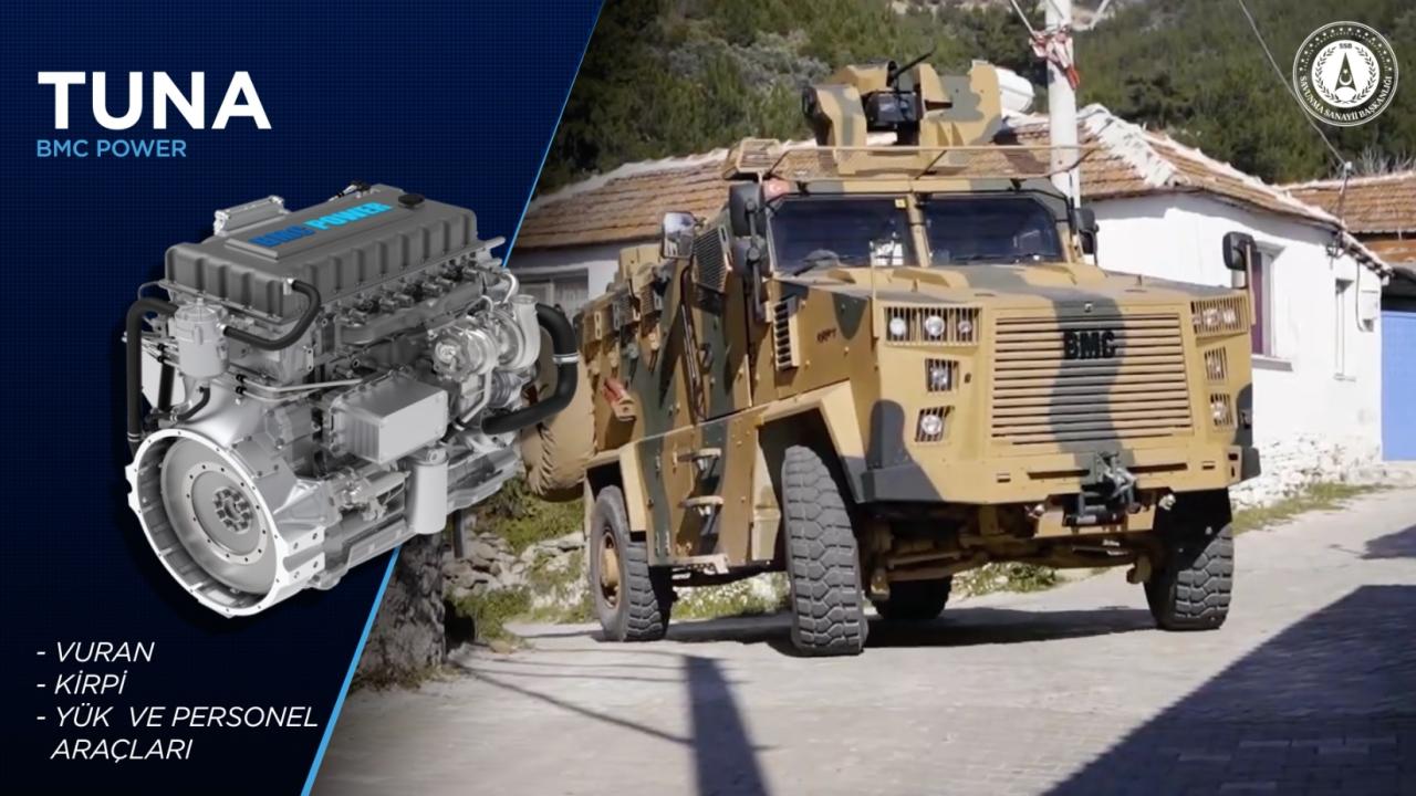 Karada, havada, denizde yerli askeri motor dönemi