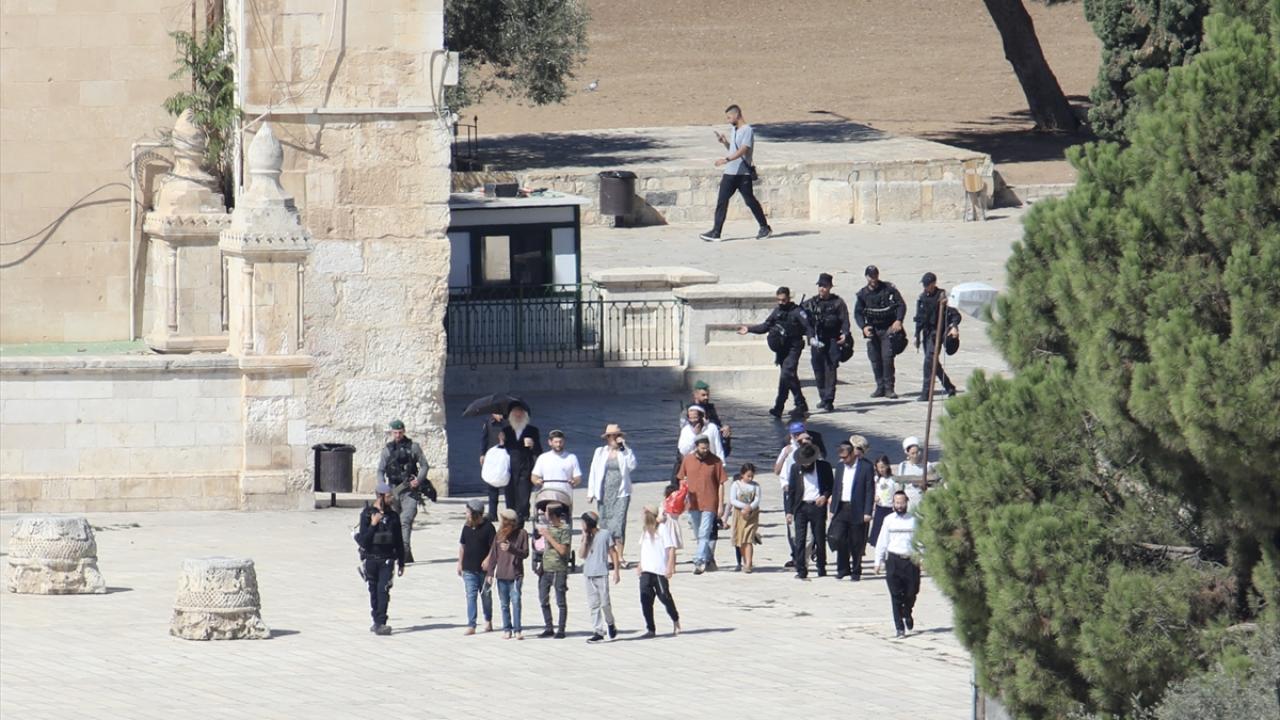 Yahudilerin dini bayramlarında Mescid-i Aksa`ya baskınlar yoğunlaşıyor