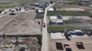 Edirne'de çeltik üreticisi hem hasat hem kurutma mesaisi yapıyor