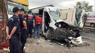 Tekirdağ'da feci kaza: 3 ölü, 7 yaralı