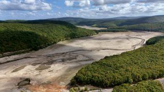 İstanbul'a su sağlayan Kazandere Barajı kuruma noktasında