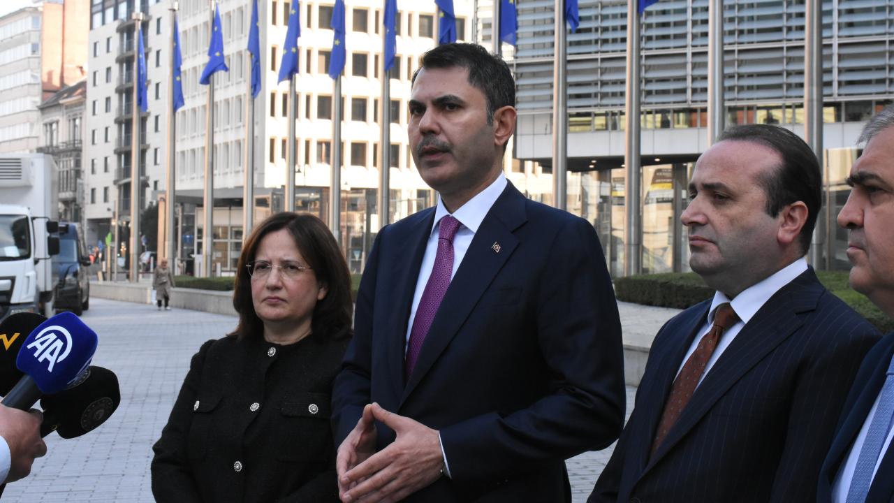 Bakan Kurum: AB ile sınırda karbon düzenlemesiyle alakalı yeni çalışma grupları kuruyoruz