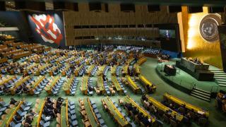Netanyahu, BM Genel Kurulu'ndaki konuşması sırasında protesto edildi