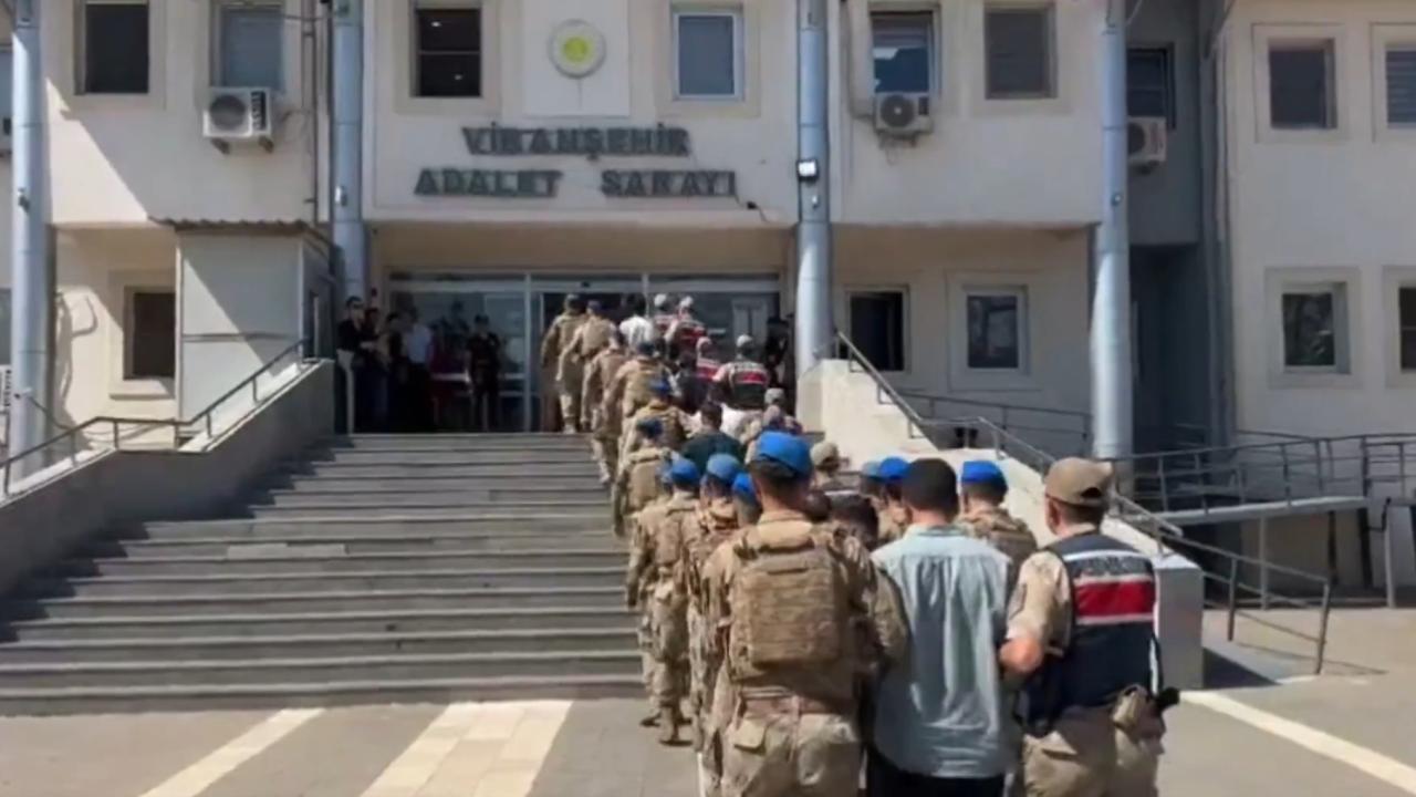 Şanlıurfa’da suç örgütüne operasyon: 8 şüpheli tutuklandı