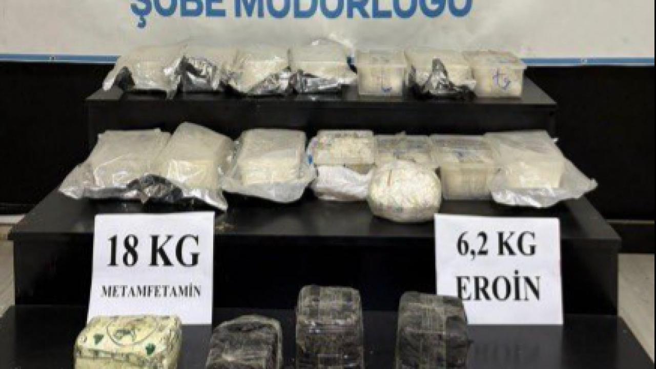 Hakkari’de 26 kilo 529 gram uyuşturucu ele geçirildi