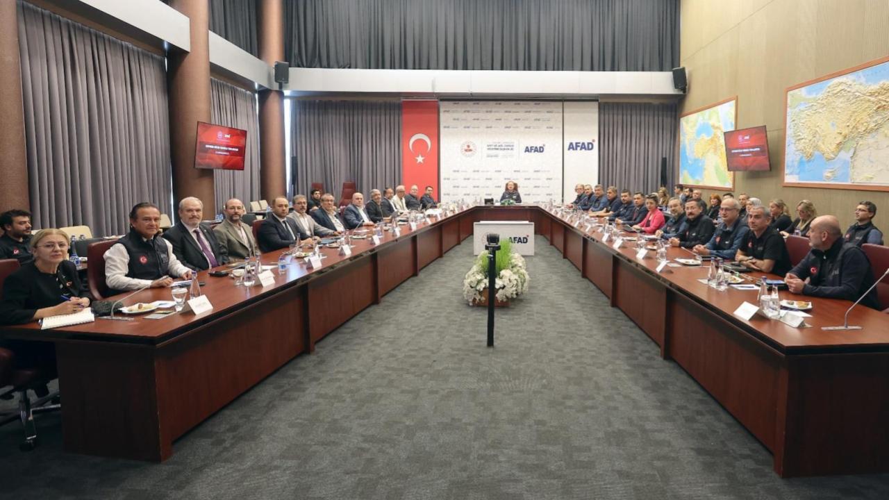 AFAD’da Deprem Bilim Kurulu Toplantısı
