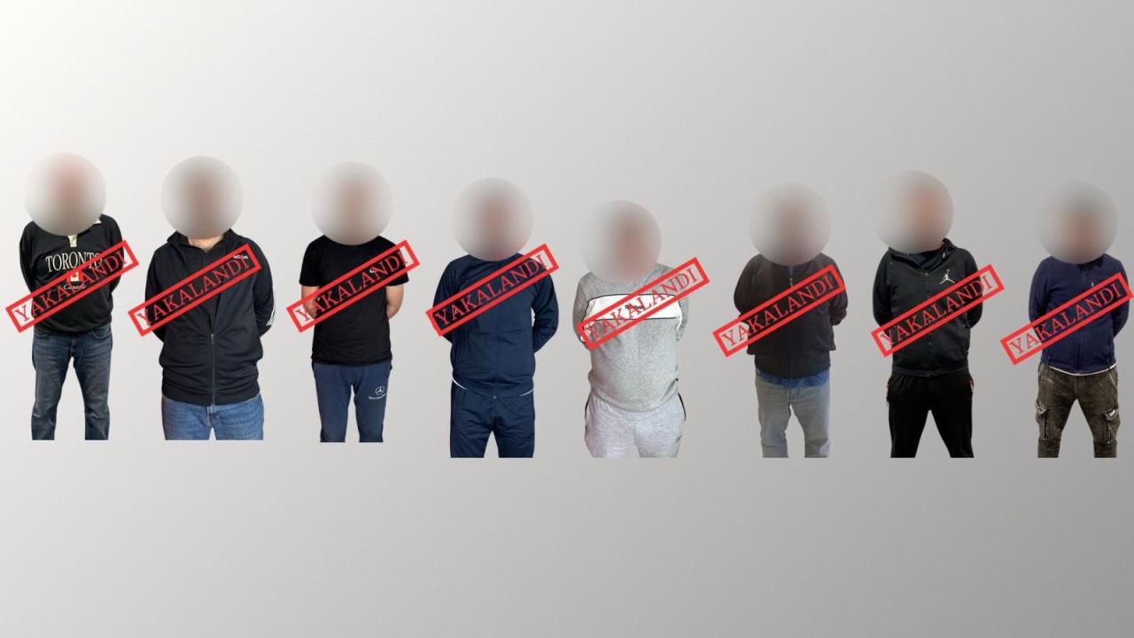 Aranan 8 suçlu Türkiye’ye getirildi