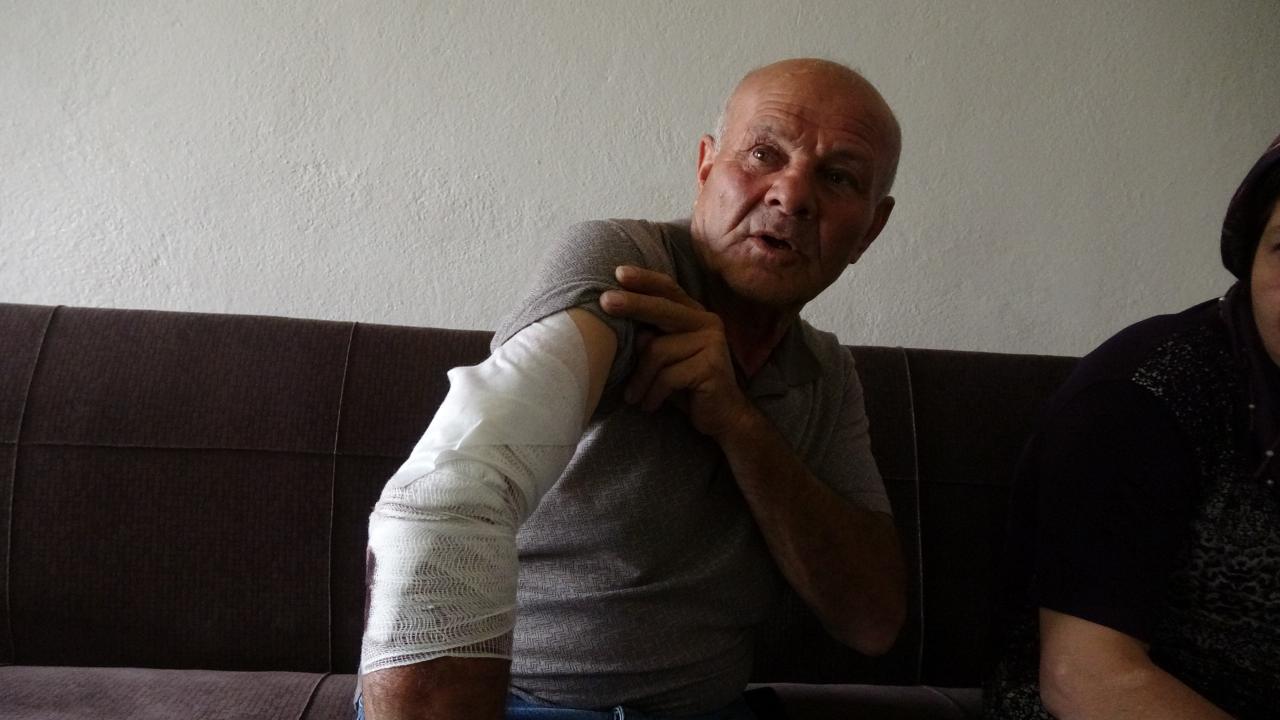 Burdur’da beslemek istediği köpeğin saldırdığı taksici yaralandı
