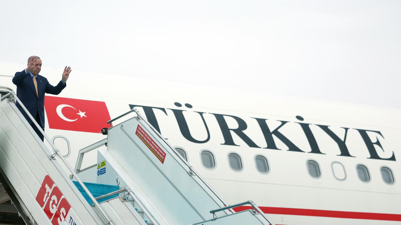 Cumhurbaşkanı Erdoğan Azerbaycan’a gitti