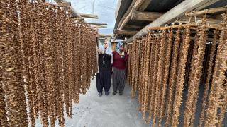 Elazığ'ın tescilli lezzeti "orcik"in yapımına başlandı