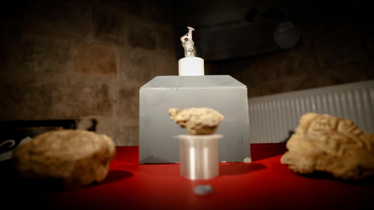 Arslantepe Höyüğü’nde bulunan iki eser ilk kez Kültür Yolu Festivali’nde sergileniyor