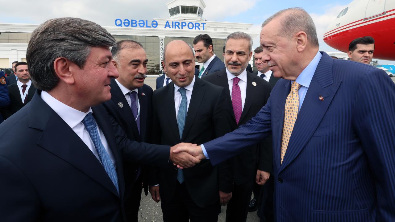 Cumhurbaşkanı Erdoğan Azerbaycan'da - Son Dakika Haberleri