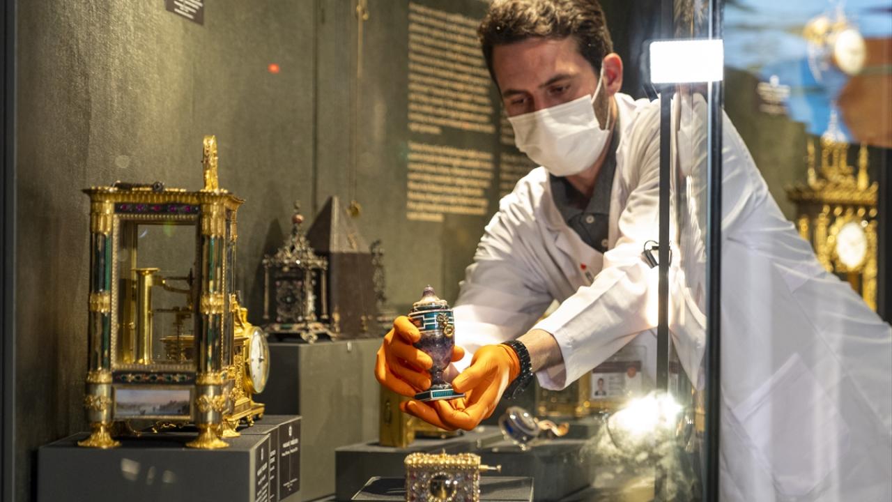 Topkapı Sarayı'nın tarihi saat koleksiyonu ilk kez ziyaretçilerini ağırlayacak