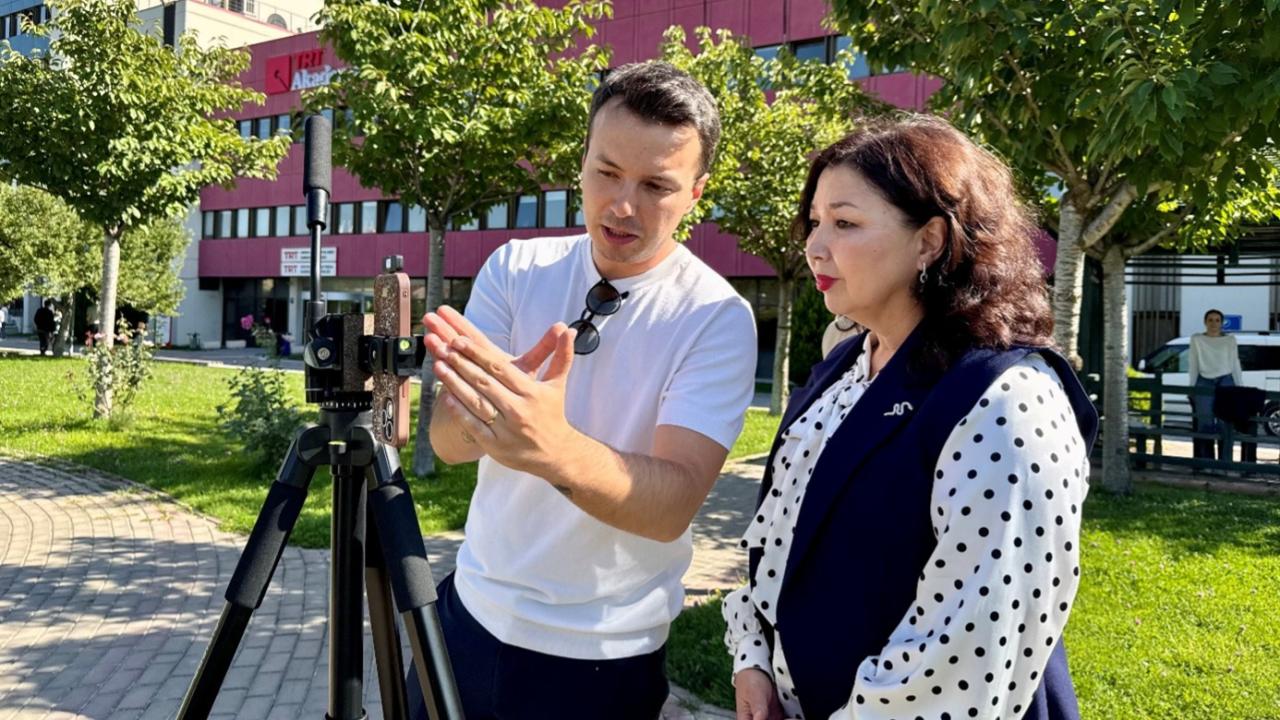 TRT Akademi’den Kazakistanlı gazetecilere eğitim