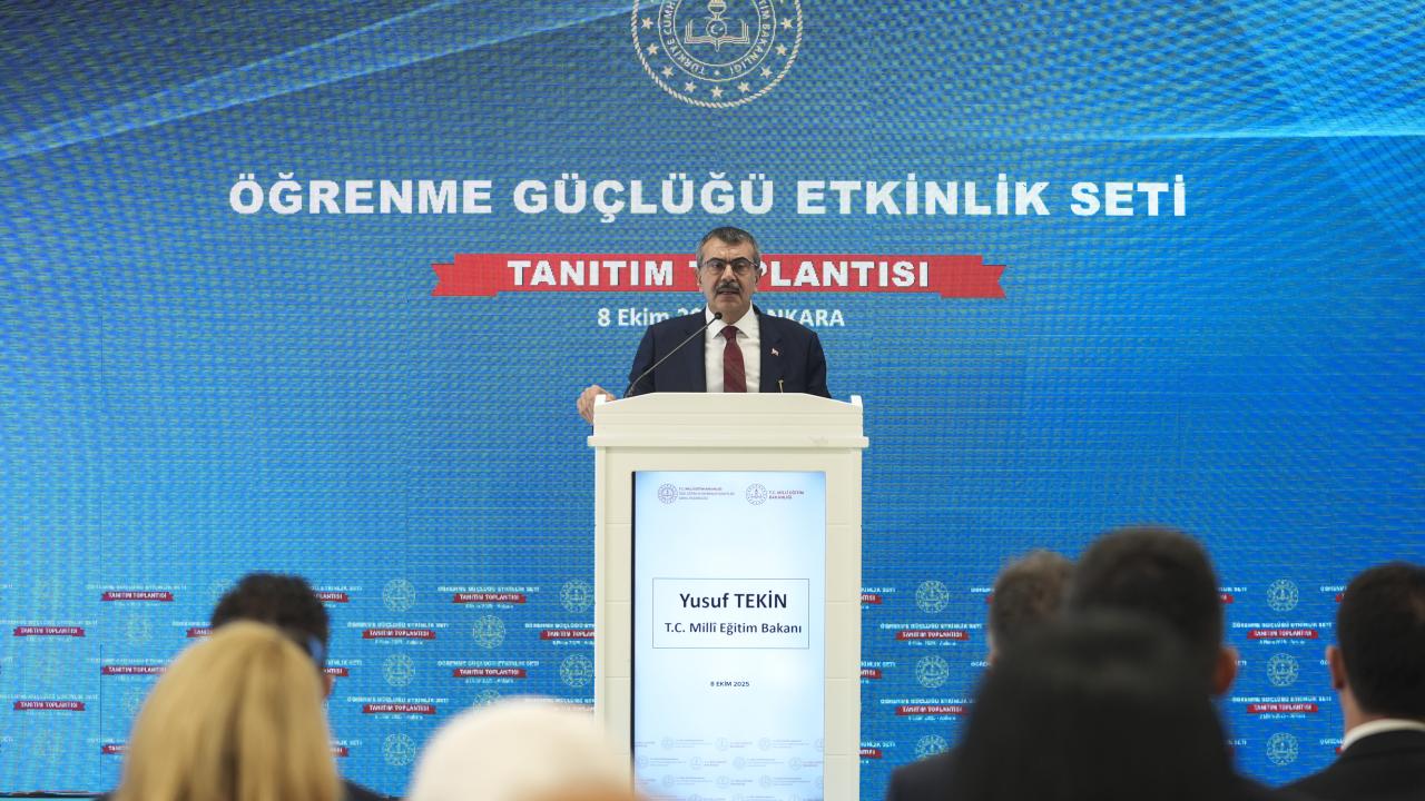 Bakan Tekin: Eğitim yarış değil, her bireyin kendi hızında ilerlediği bir keşif yolculuğudur