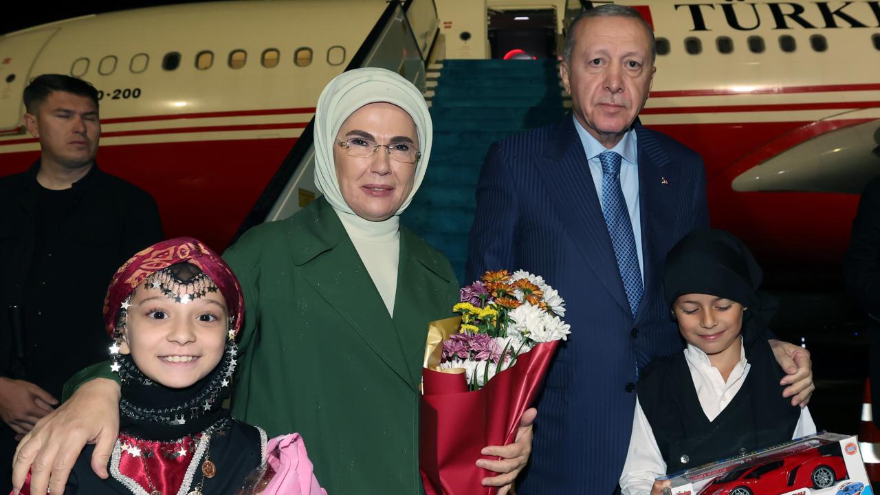 Cumhurbaşkanı Erdoğan baba ocağı Rize’de